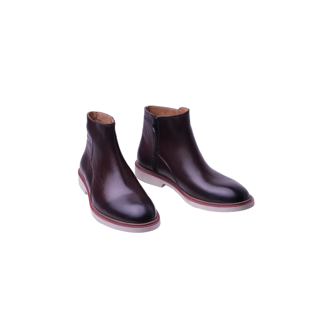 Zip Boot (Brown, 40)