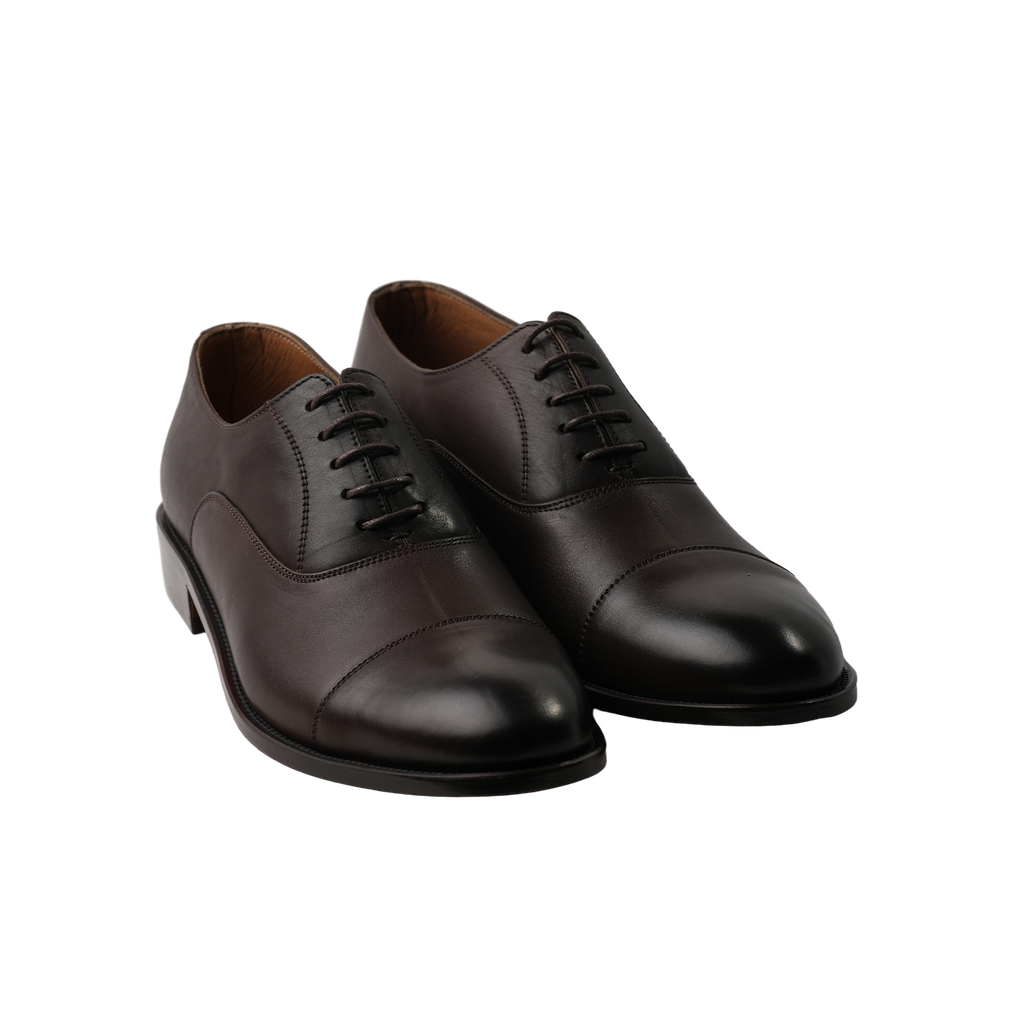 Oxford Cap Toe (40, Brown)