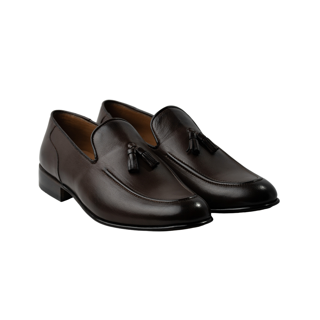 Tassel Loafer (Brown, 40)