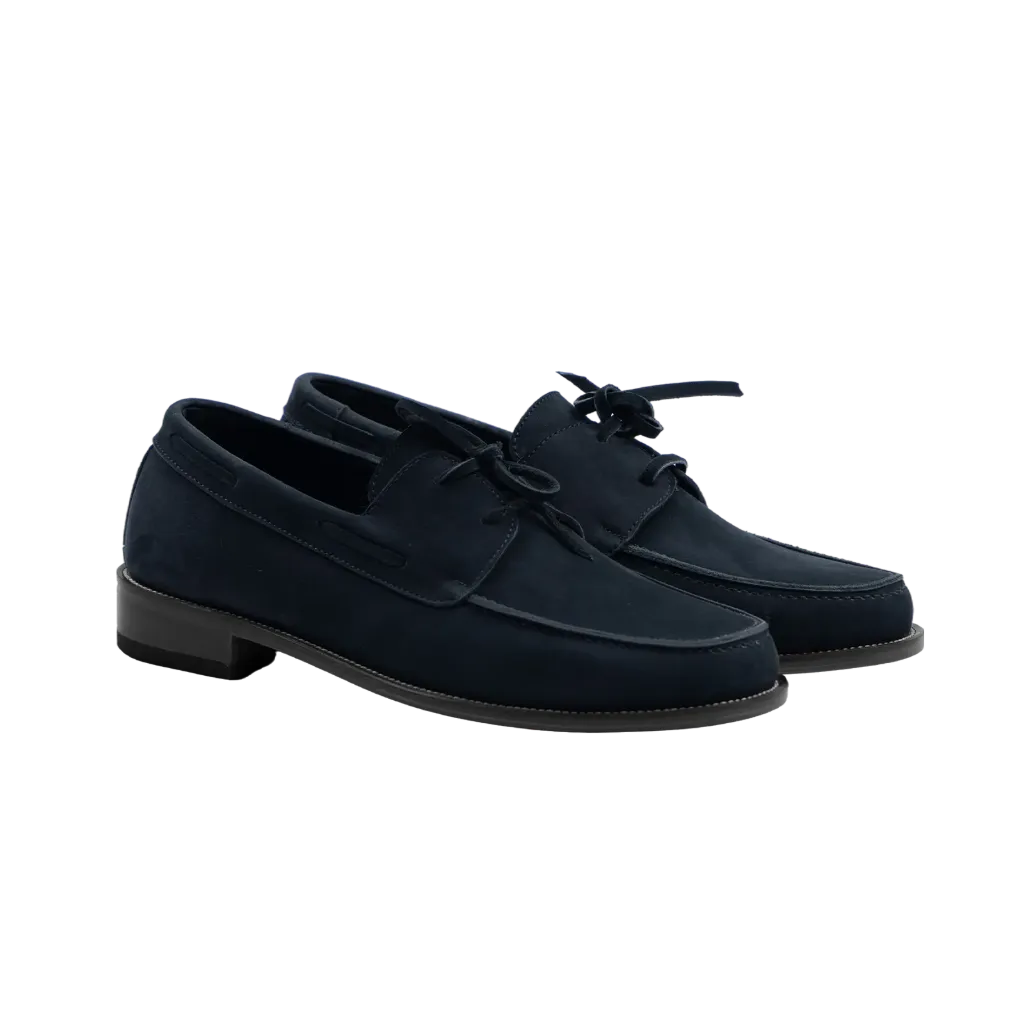 Nubuck Bout Shoes (Black, 40)