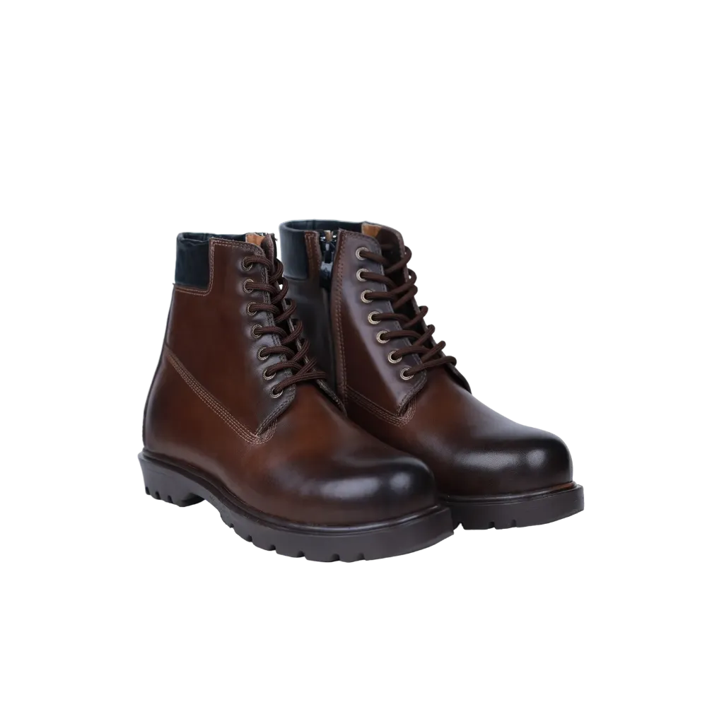 Work Boots (Brown, 40)